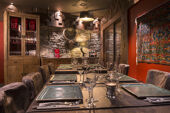 Dining Table at Le Hameau du Kashmir Val Thorens