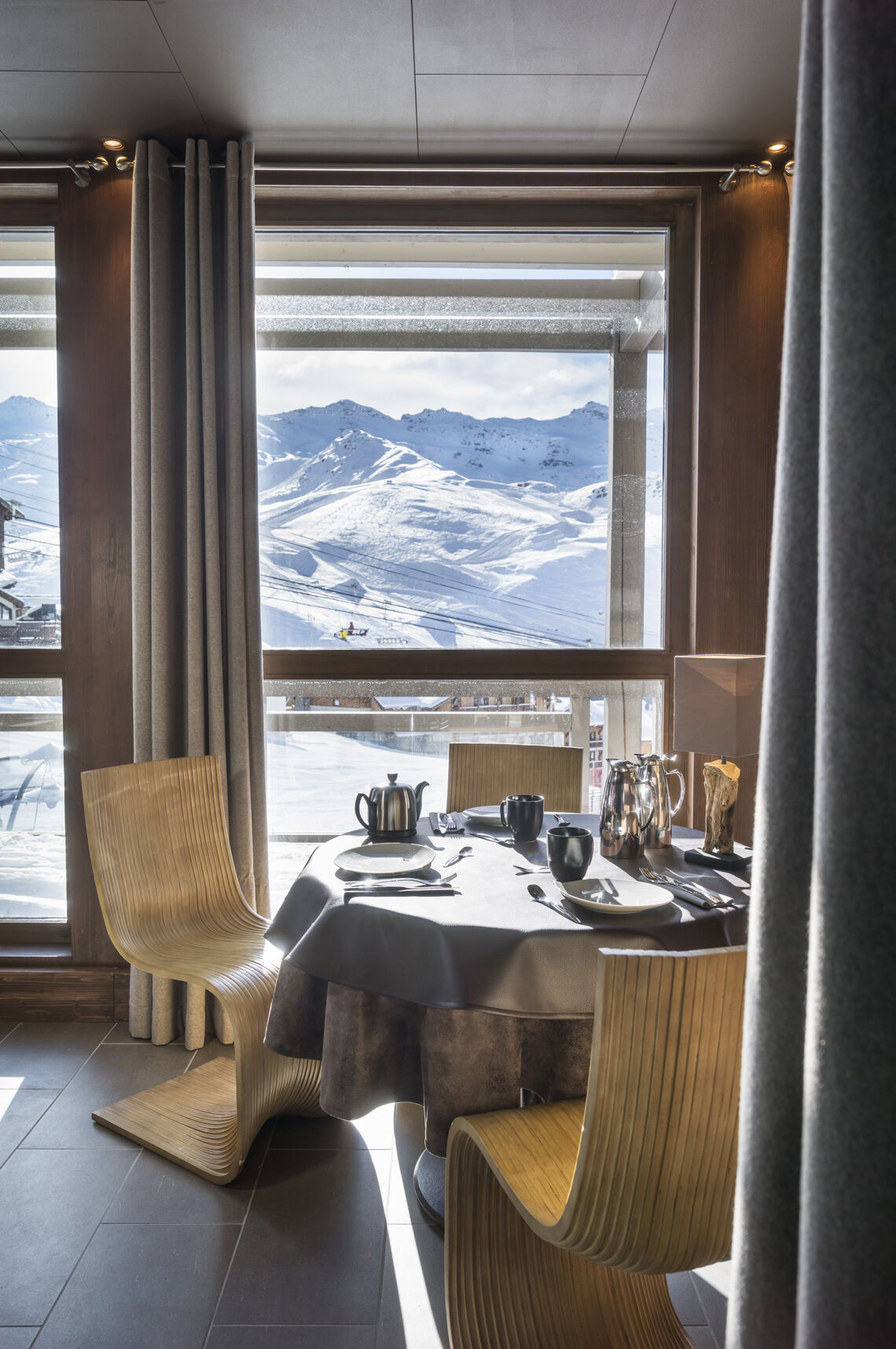 Slope view Le Hameau du Kashmir Val Thorens