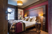 Double Bed in Le Hameau du Kashmir Val Thorens