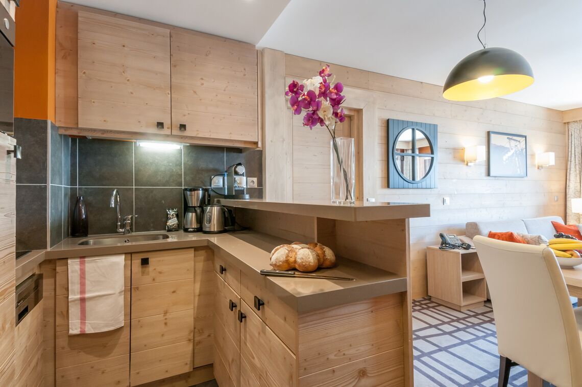 Kitchen Les Terrasses d'Helios Flaine