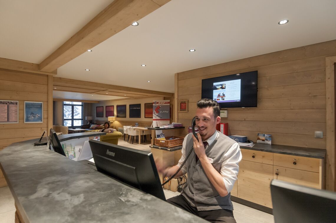 Reception Desk Les Terrasses d'Helios Flaine