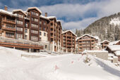 Snowy exterior - Les Terrasses d'Helios