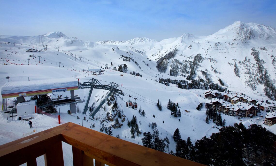La Source des Arcs Balcony View