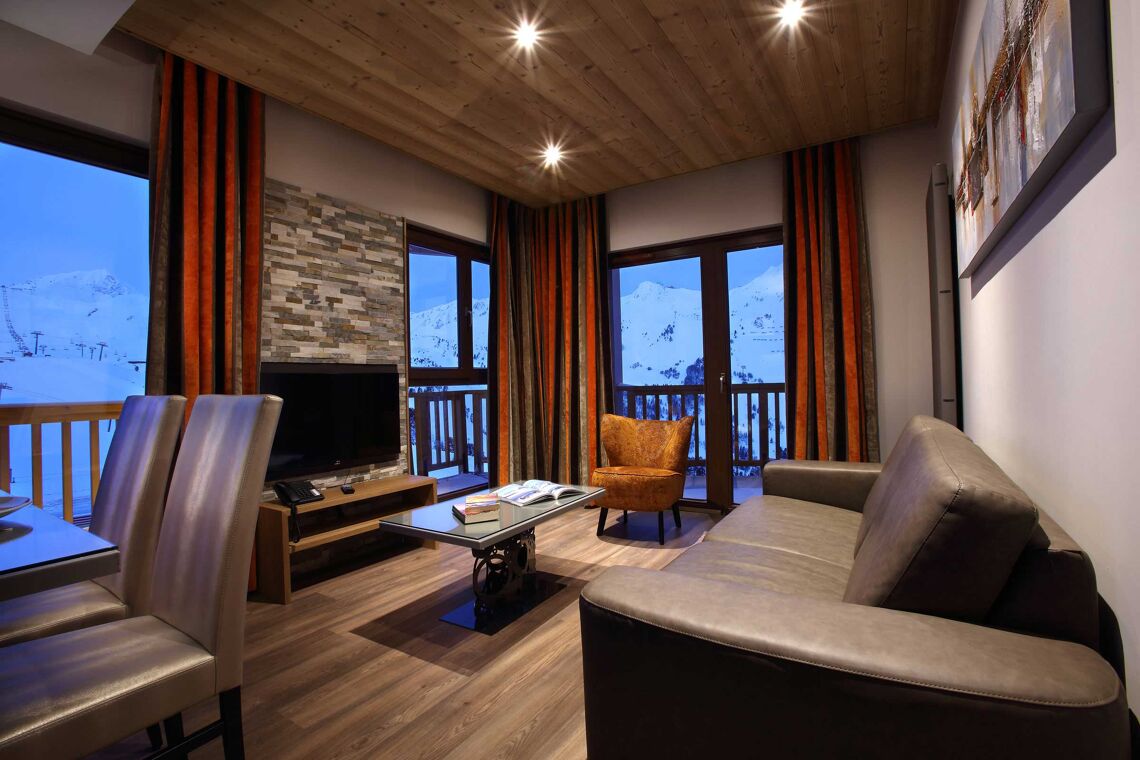 La Sources des Arcs - Cosy Living Area