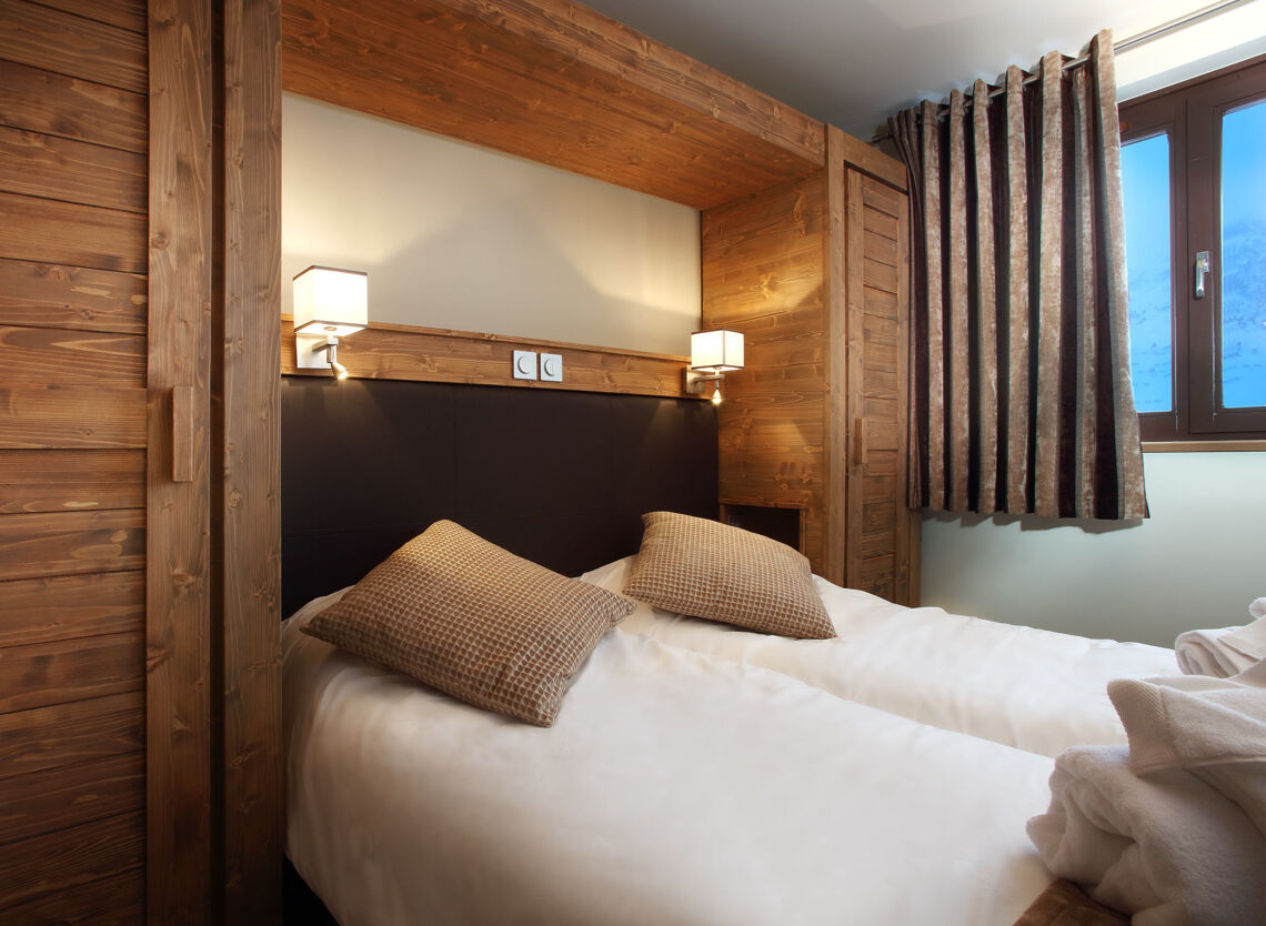 La Sources des Arcs - Twin Bedroom