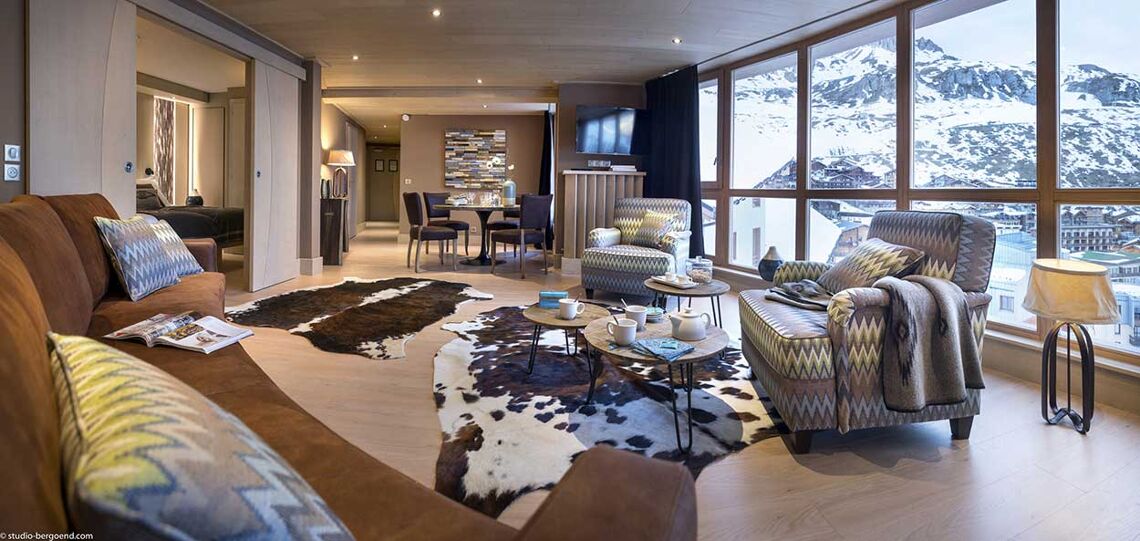 Apartment Le Taos - Living Area
