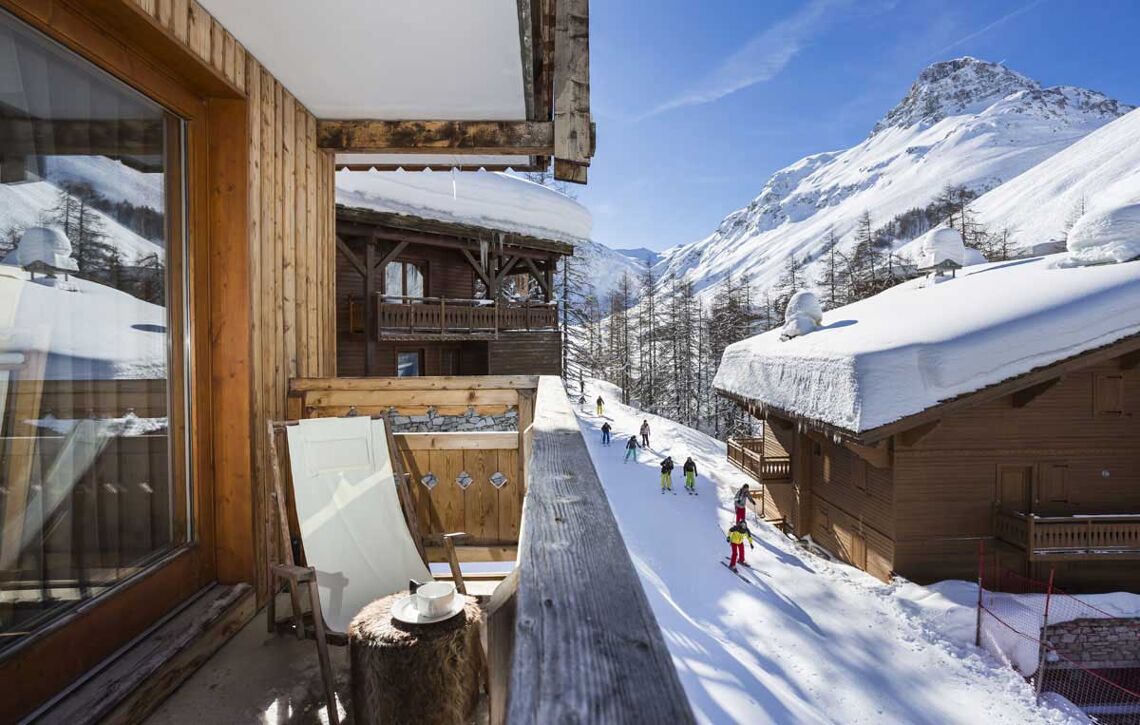 Chalets Jardin Alpin Balcony