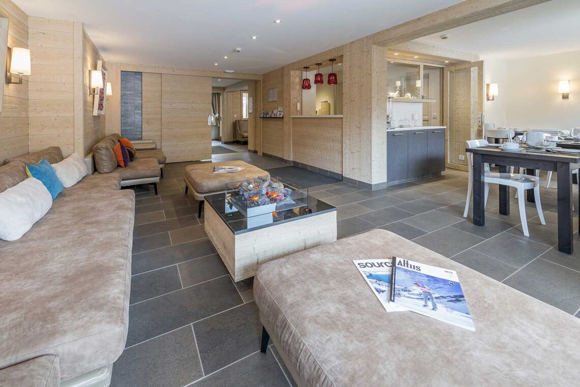 Chalets Jardin Alpin Reception
