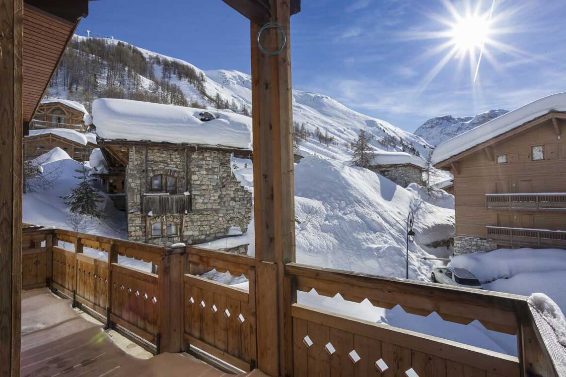 Chalets Jardin Alpin Balcony
