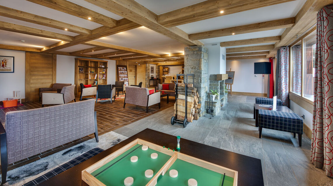 Les Marmottons reception area