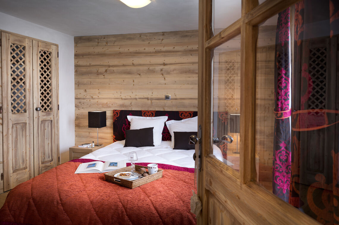 Bedroom at CGH Les Chalets de Léana