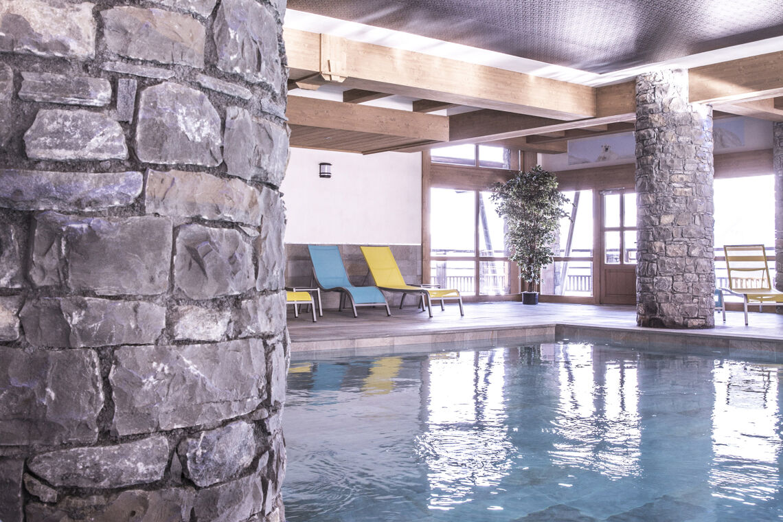Swimming Pool at CGH Les Chalets de Léana