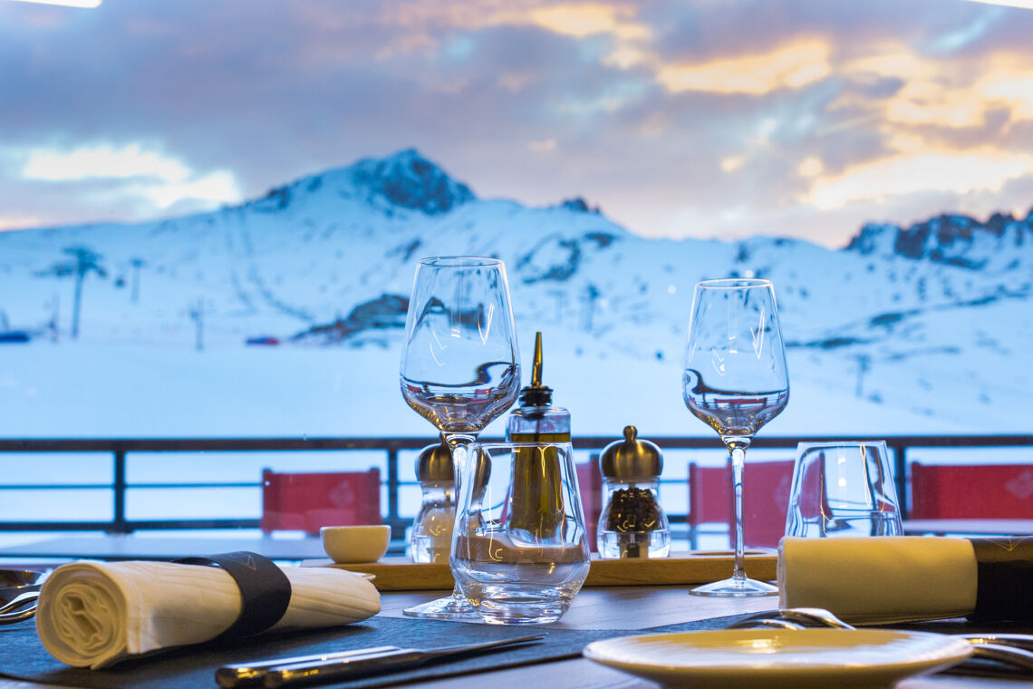 Dinner - Taj-I Mah - Les Arcs