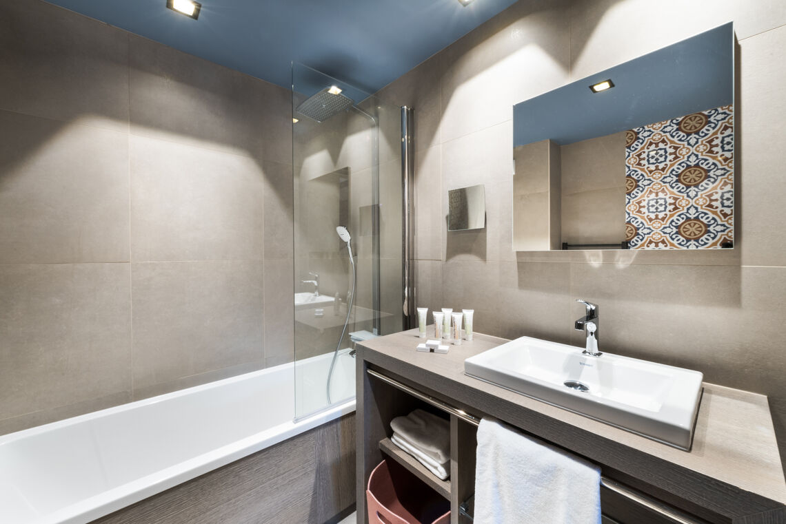 Bathroom at Chalet Skadi