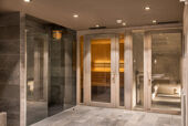 Steam room at Chalet Skadi