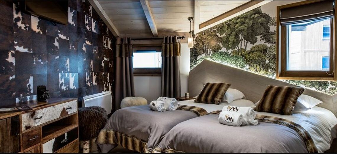 chalet skadi bedroom val d isere