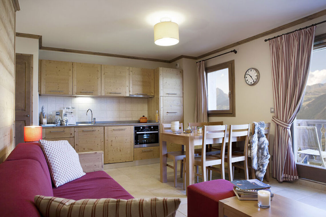 Lounge and Dining at Residence Le Ruitor Sainte Foy