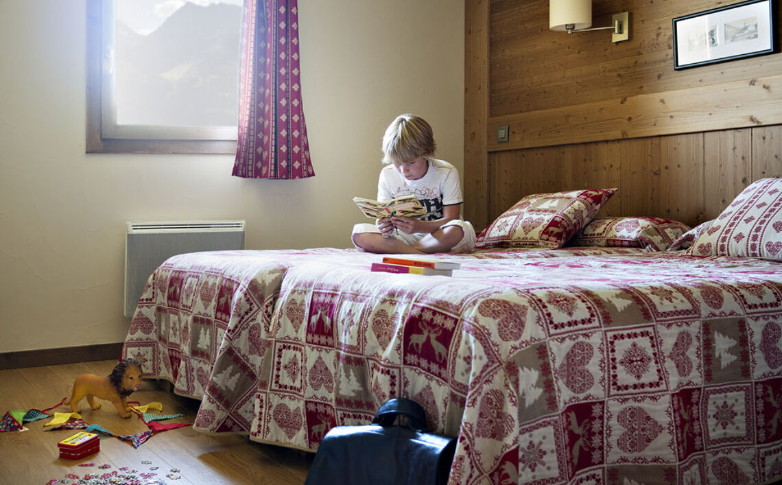 Kids Bedroom in Le Ruitor Sainte Foy