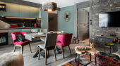 Izia kitchen dining area