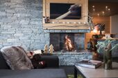 Chalet du Soleil reception lounge