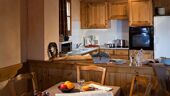 Chalets du Soleil traditional kitchen