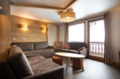 Les Balcons, Le Val Chaviere, apartment, living room 