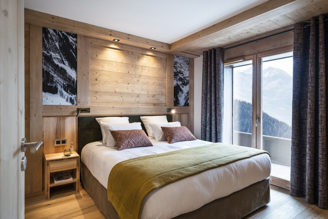 Residence Alpen Lodge MGM La Rosiere Apartment -Bedroom