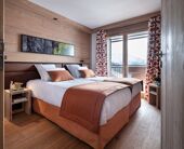 Residence Alpen Lodge MGM La Rosiere Apartment -Bedroom with balcony