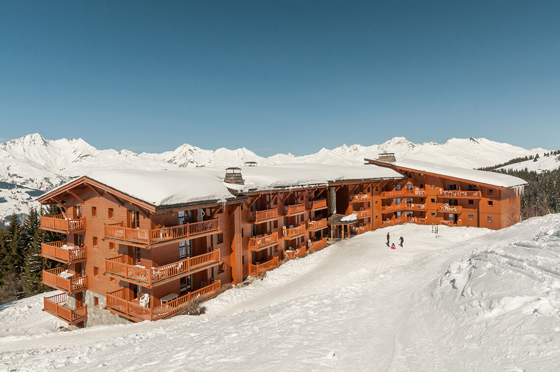 Les Arcs, Arc 1800, Le Roselend, Pierre et Vacances, exterior