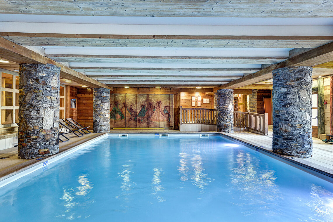Les Arcs, Arc 1800, Le Roselend, Pierre et Vacances, indoor pool