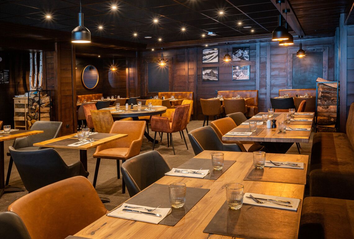 Hotel Le Levanna Restaurant area