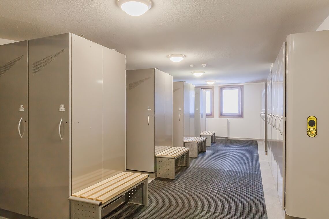 Les Balcons Platinum Val Thorens Ski Room
