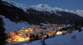 St Anton in the evening, Austria 