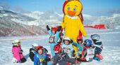 Kids in Valmeinier, France