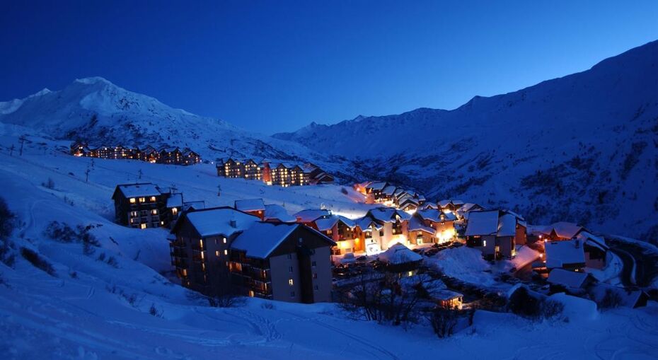 Valmeinier at Night