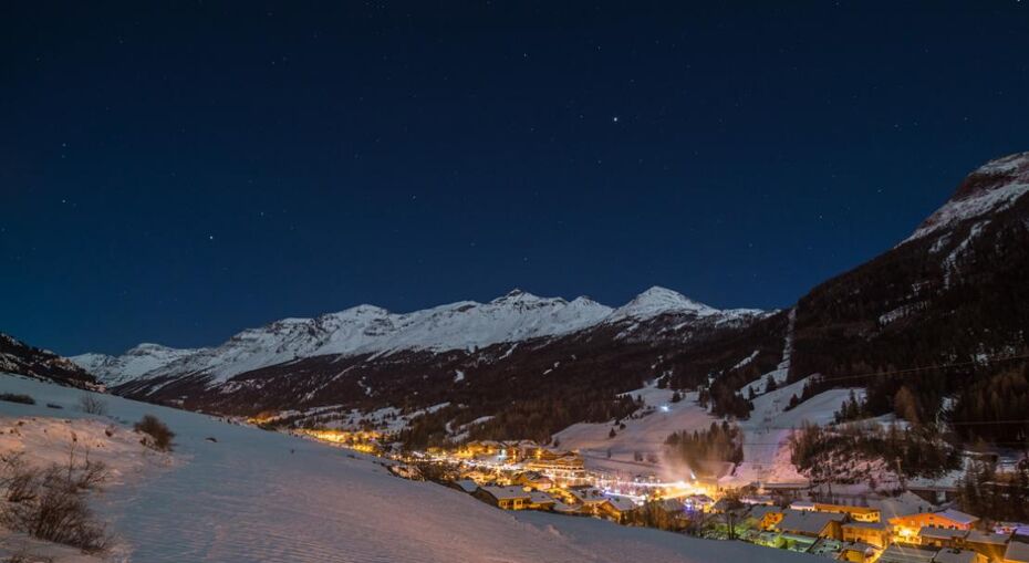 Night in Val Cenis