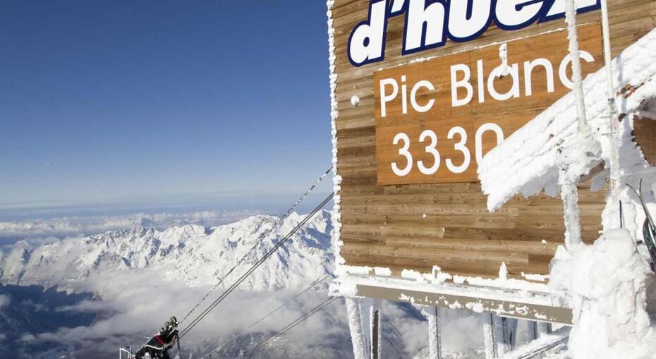 Alp d'Huez sign
