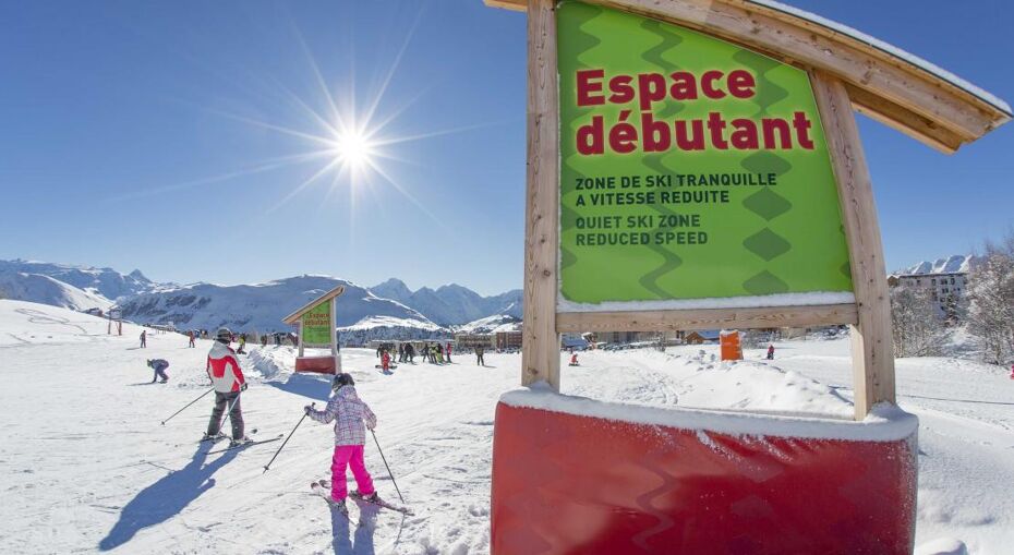 Learners area in Alpe d'Huez
