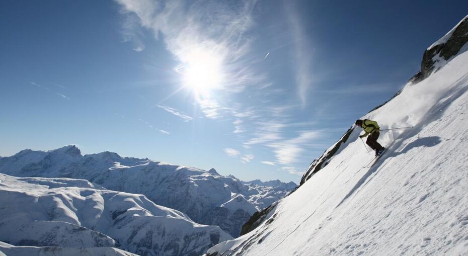 Freeride in Alpe d'Huez