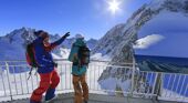 Amazing views over Les Grands Montets