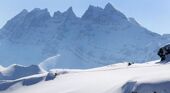 Mountain views in Avoriaz, France