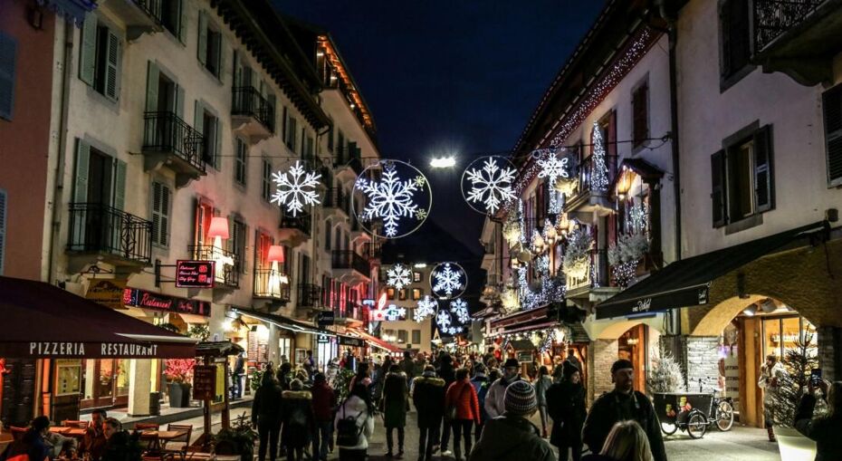 Chamonix christmas