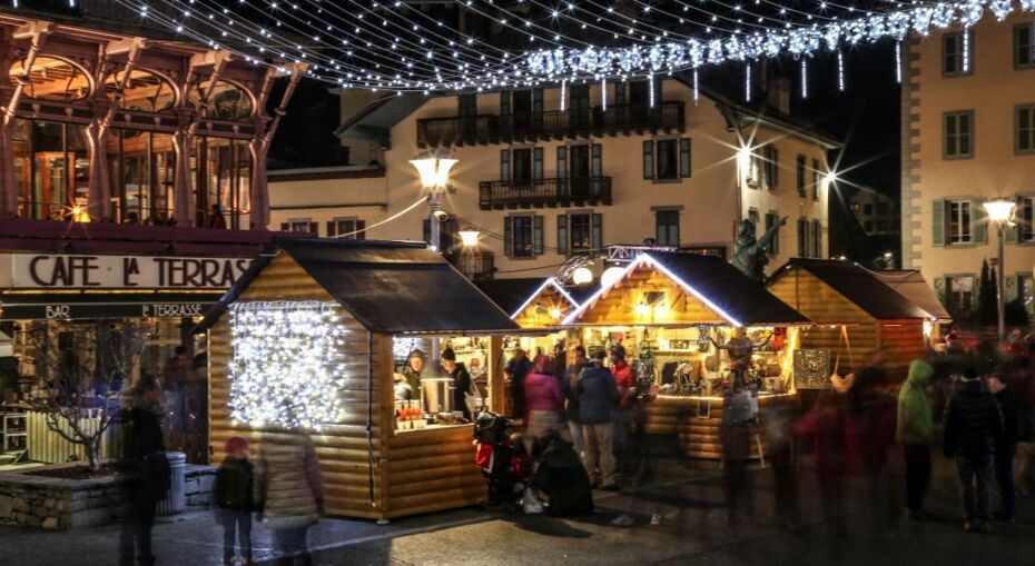 Chamonix christmas market