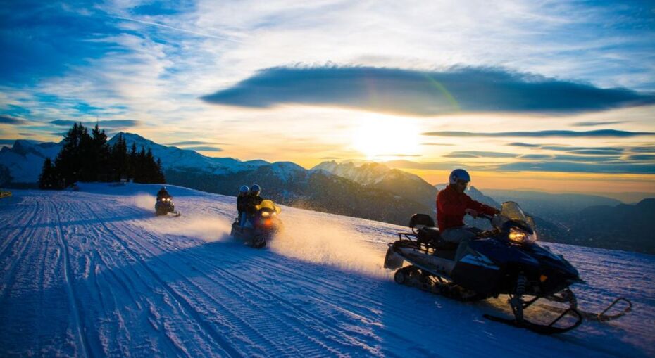 Snowmobile Flaine