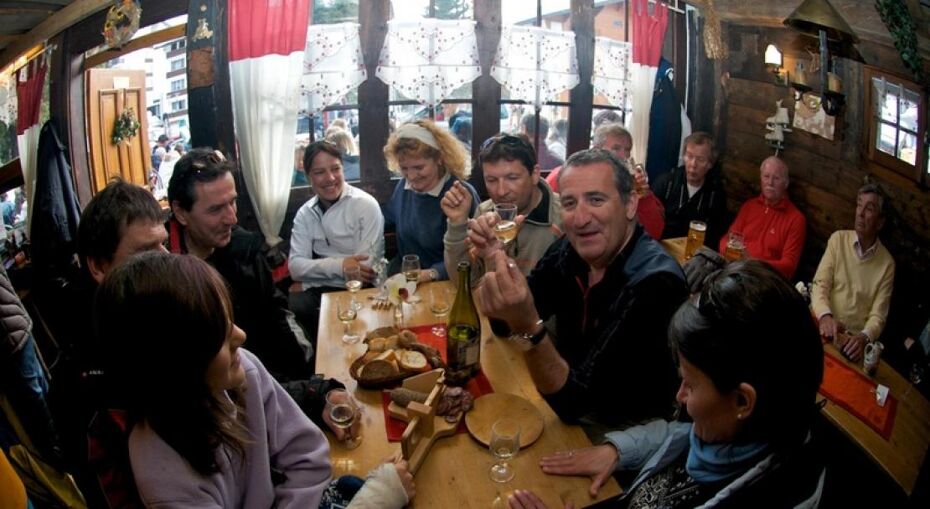 Apres ski in Villars