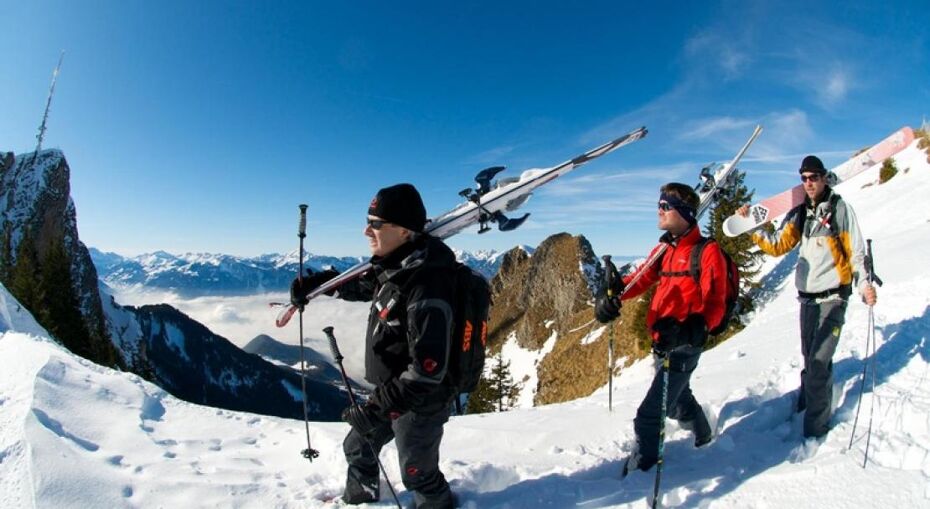 Freeride in Villars