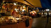 Night market in Villars