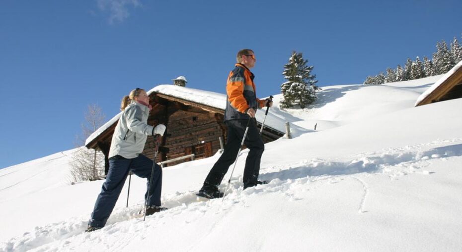 Raquettes in Villars