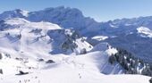 Ski area in Villars
