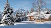 Snowy accommodation in Villars